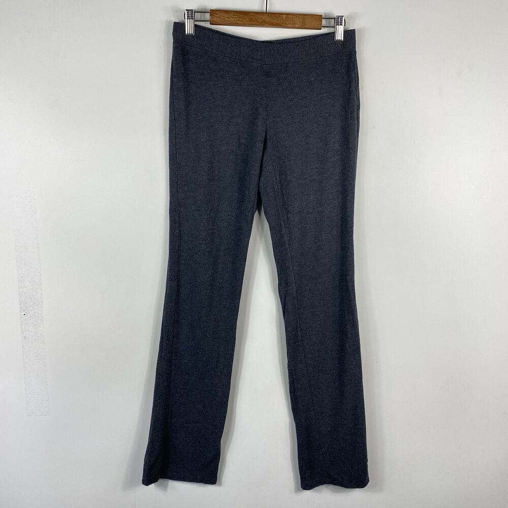 Dressbarn Sunday Leggings Small Gray Charcoal Pull On Stretch Casual Lounge